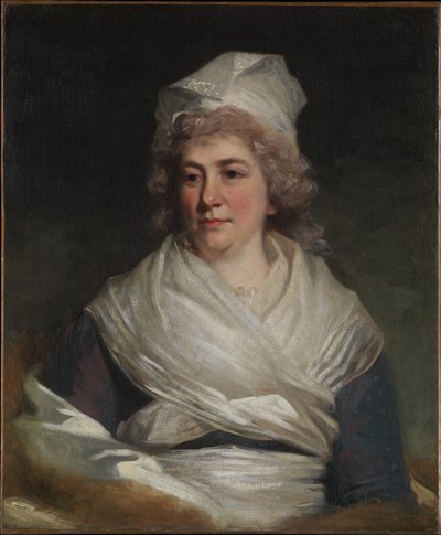 Mevrouw Richard Bache door John Hoppner