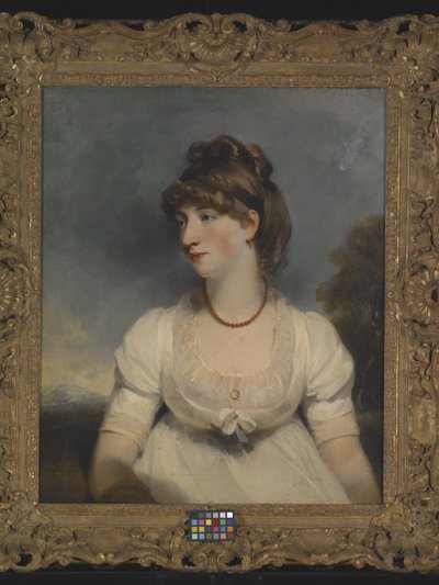 Portret van Miss Fisher door John Hoppner