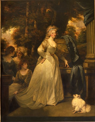 Portret van H.K.H. Frederica Charlotte Ulrica, Prinses van Pruisen en Hertogin van York, 1792 door John Hoppner