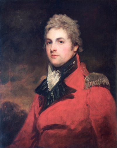Portret van Generaal-majoor Sir Henry Willoughby Rooke, Britse soldaat, ca. 1805-1810 door John Hoppner