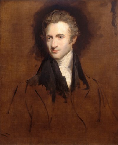 Portret van een heer door John Hoppner