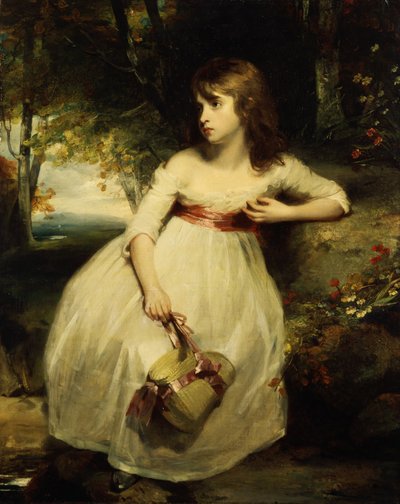 De kleine tuinman door John Hoppner