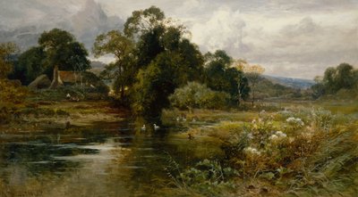 Bij Dorking, Surrey door John Horace Hooper