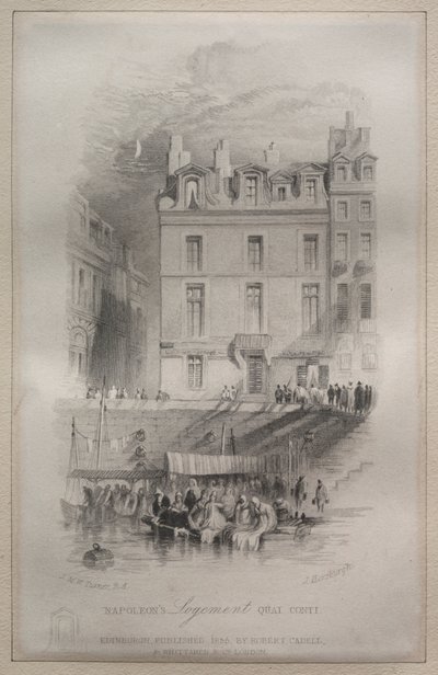 Napoleons Logement, Quai Conti door John Horsburgh