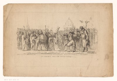 Catharina Paulowna van Rusland in Oxford, 1814 door John Hughes