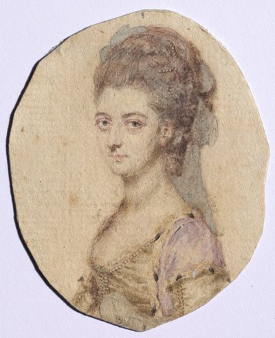 Portret van Charlotte Bertie, geboren Warren, 4e gravin van Abingdon door John I Smart
