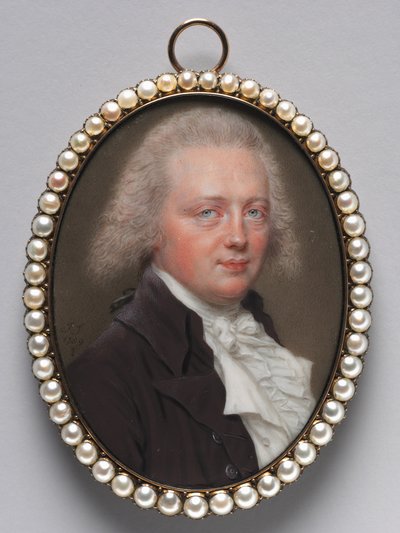 Portret van een man door John I. smart