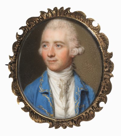 Portret van een Man, Mogelijk Sir Soulden Lawrence, 1770 door John I. smart