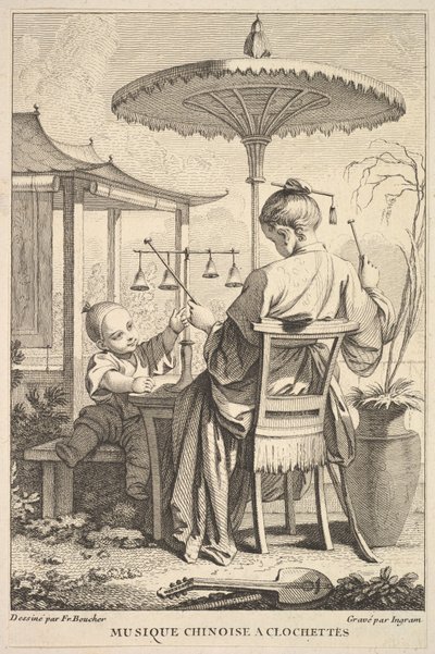 Chinese Klokmuziek, 1741-63 door John Ingram