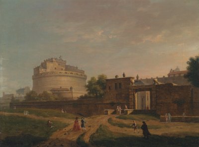 Castel Sant Angelo, Rome door John Inigo Richards