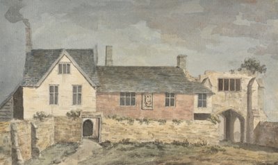 Binnenkant van Castle Gate, Taunton, Somerset door John Inigo Richards