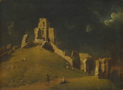 Corfe Castle, Dorset door John Inigo Richards RA