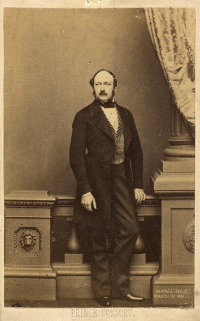 Prins-gemaal. [Francis Charles Augustus Emmanuel Albert, Prins van Saksen-Coburg-Gotha]. door John Jabez Edwin Mayall