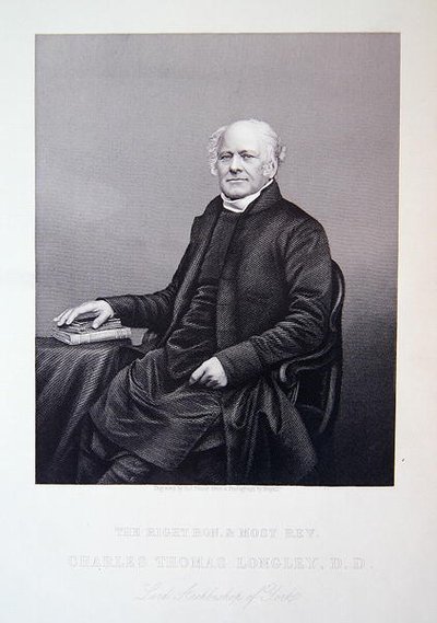 Zijn hooggeëerde en meest eerwaarde Charles Thomas Longley, uit 