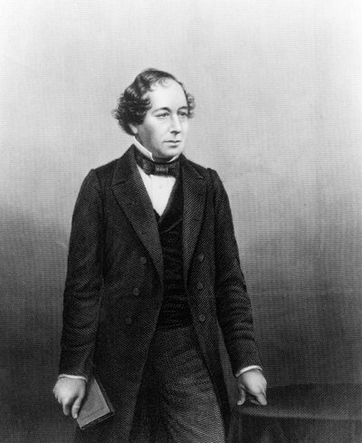 Benjamin Disraeli door John Jabez Edwin Paisley Mayall