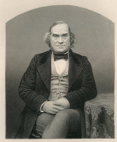 James Wilson, gegraveerd door D.J. Pound van een foto, uit 