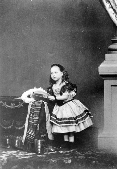 Prinses Beatrice, 1861 door John Jabez Edwin Paisley Mayall