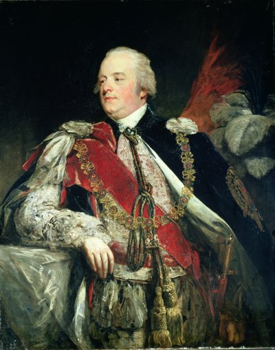Portret van George Nugent-Temple-Grenville, eerste markies van Buckingham door John Jackson