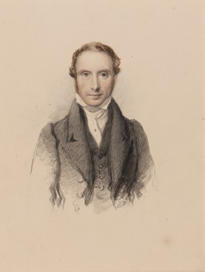 Portret van Samuel Prout, c.1820 door John Jackson
