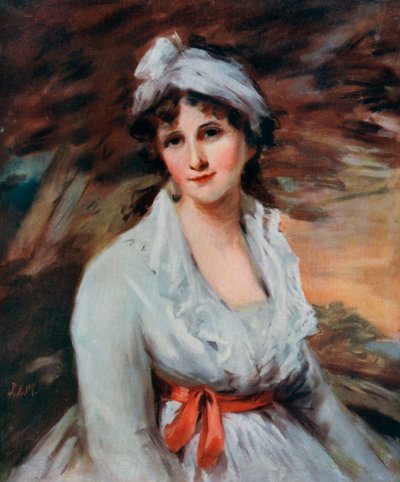 Juffrouw Anna Elizabeth Clements, 19e eeuw 1913 door John James Masquerier