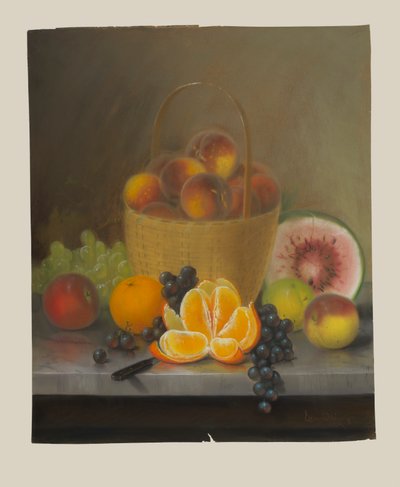 Stilleven met Fruit door John Joseph Enneking