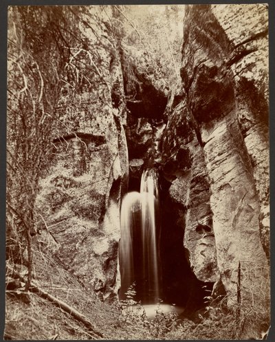 Waterval, Winslow Creek door John K. Hillers