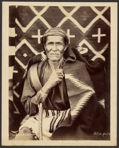 De oude Navajo door John K. Hillers