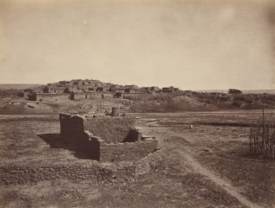 Zuni-pueblo door John K. Hillers
