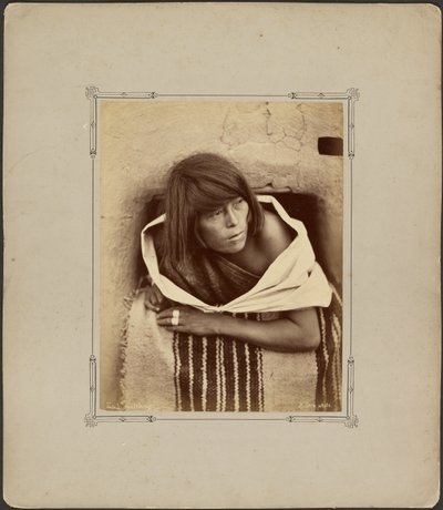 Zuni, kijken. door John K. Hillers