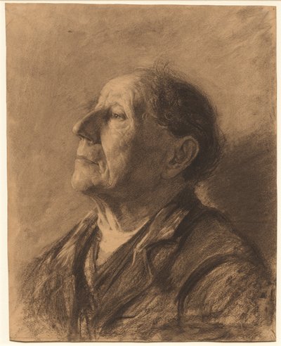 Portret van een Oude Man, ca. 1884 door John Kavanagh