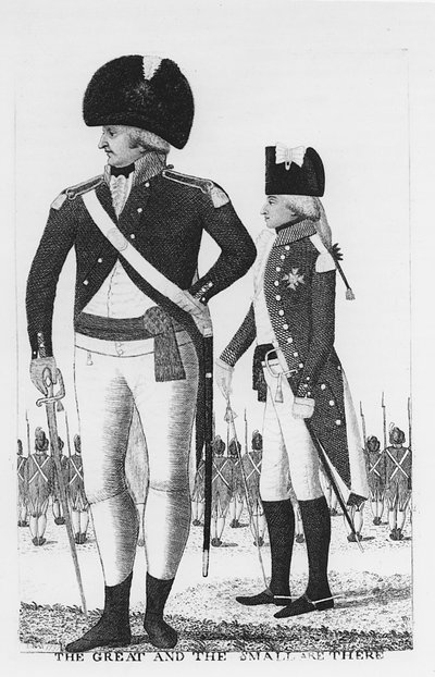 De Grote en de Kleine zijn daar, ca. 1797 door John Kay