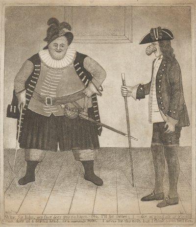 "Waarom, Sir John, mijn gezicht doet u geen kwaad..." door John Kay