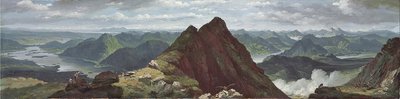 Uitzicht op Loch Lomond door John Knox