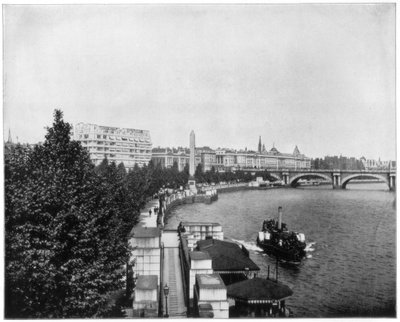De Thames Embankment en Cleopatra