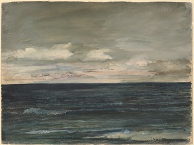 Lesstudie aan de Kust van Jersey door John La Farge