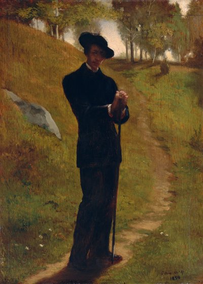 Portret van de Schilder door John La Farge