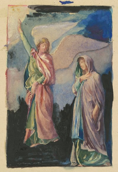 Studie voor "Geloof" en "Hoop" door John La Farge