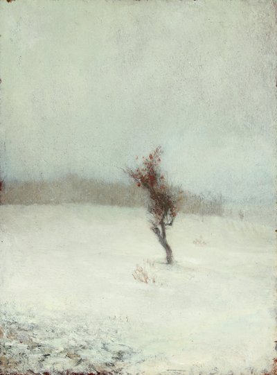 Sneeuwstorm 1865 door John La Farge or Lafarge