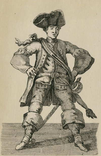 Cibber, in de Rol van Oude Pistol door John Laguerre