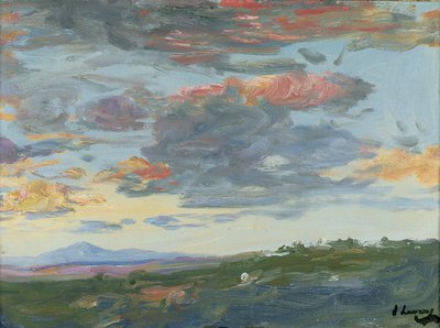 Avond, Tanger door John Lavery
