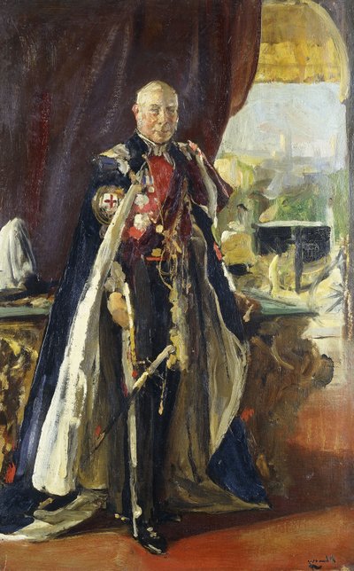 Portret van de Graaf van Lonsdale, K door John Lavery