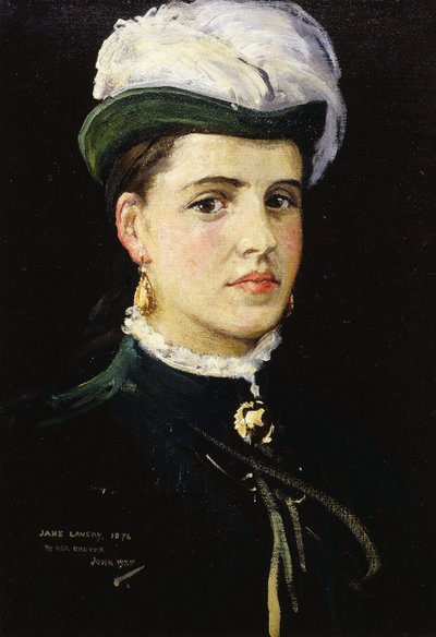 Postuum portret van Jane Lavery door John Lavery