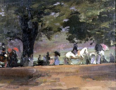 Rotten Row, Hyde Park No.1 door John Lavery