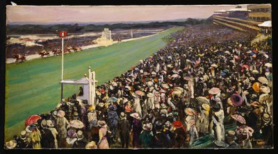 De Gouden Beker, Ascot, de Koninklijke Enclosure door John Lavery