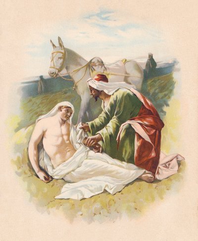 De Barmhartige Samaritaan door John Lawson