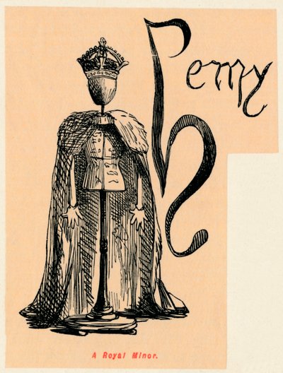Een Koninklijke Minderjarige, ca. 1860 door John Leech