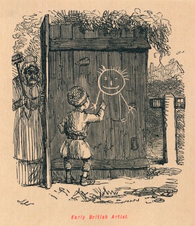 Vroege Britse Kunstenaar door John Leech