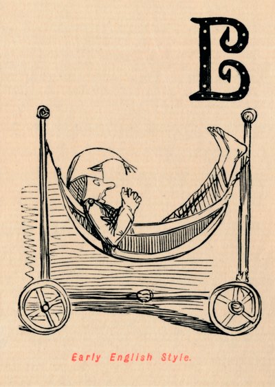 Vroeg Engelse Stijl, c1860, c1860 door John Leech