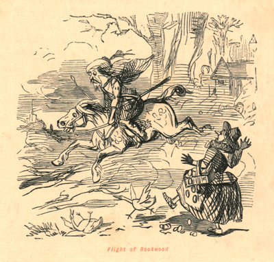 Vlucht van Rookwood, 1897 door John Leech