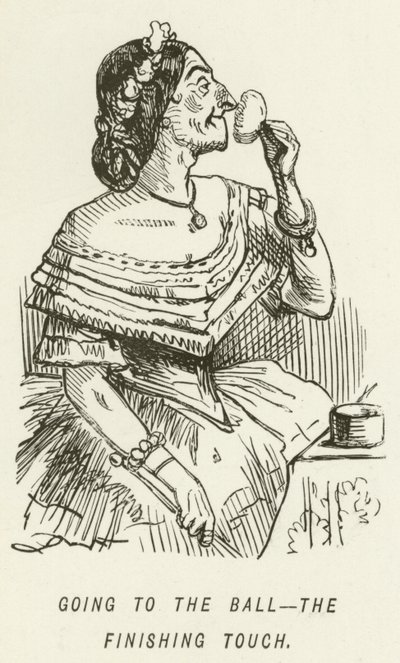 Naar het Bal - De Laatste Hand door John Leech